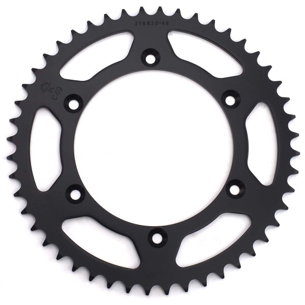 Sprocket steel JT Sprocket 48 teeth for Husqvarna WR 300 3H 2009