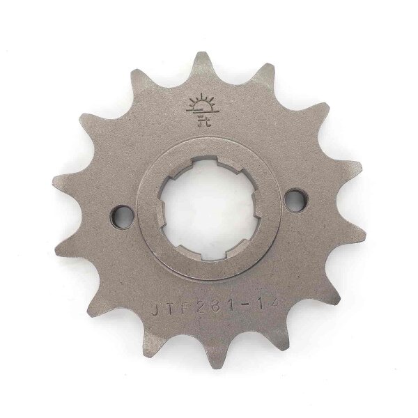 Sprocket steel front 14 teeth for Honda XL 600 RM PD04 E442 1986-1987