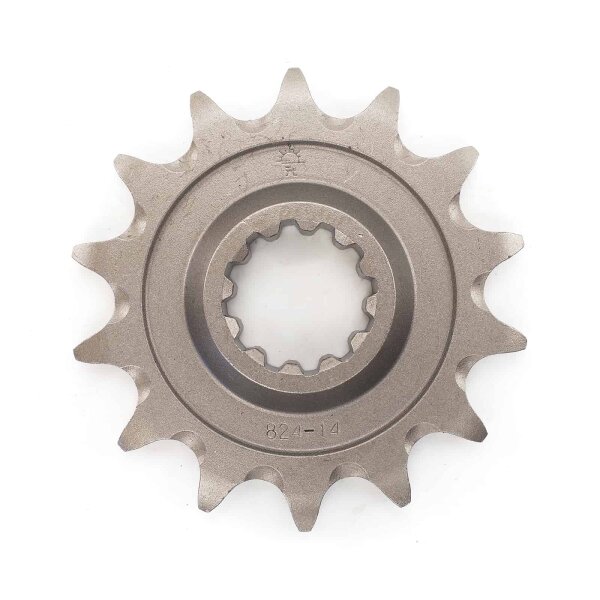 Sprocket steel front 14 teeth racing for Husqvarna TE 630 2010-2012