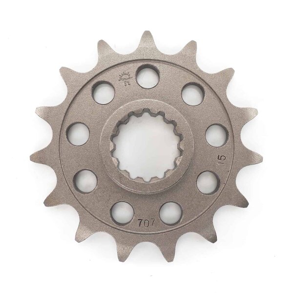 Sprocket steel front 15 teeth for F.B Mondial HPS 125 i ABS CR 2020