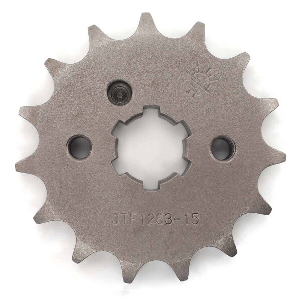 Sprocket steel front 15 teeth for Brixton Felsberg XC 125 CBS 2022