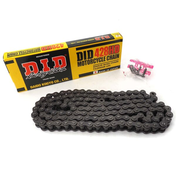 D.I.D Standard Chain 428HD/126 with clip lock