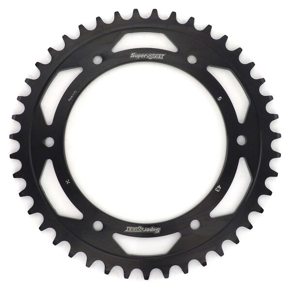 Sprocket steel Supersprox 520 - 43Z for BMW F 650 GS ABS (E650G/R13) 2008