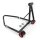 Single sided rear paddock stand with pin 25,9mm for Ducati 848 Evo Dark (H6) 2011