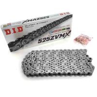 D.I.D X-ring chain S&amp;S 525ZVMX/120 Endless for Model:  Kawasaki Ninja H2 1000 SX SE + ZXT02A 2020