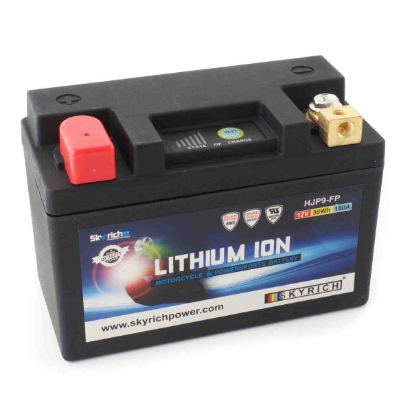 Lithium-Ion motorbike battery HJP9-FP for Honda NX 650 Dominator RD08 1995-2002