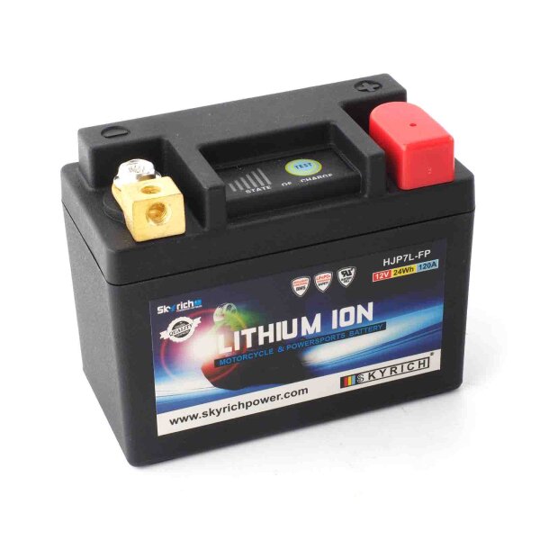 Lithium-Ion motorbike battery HJP7L-FP for Beta RR 480 Enduro 2015-