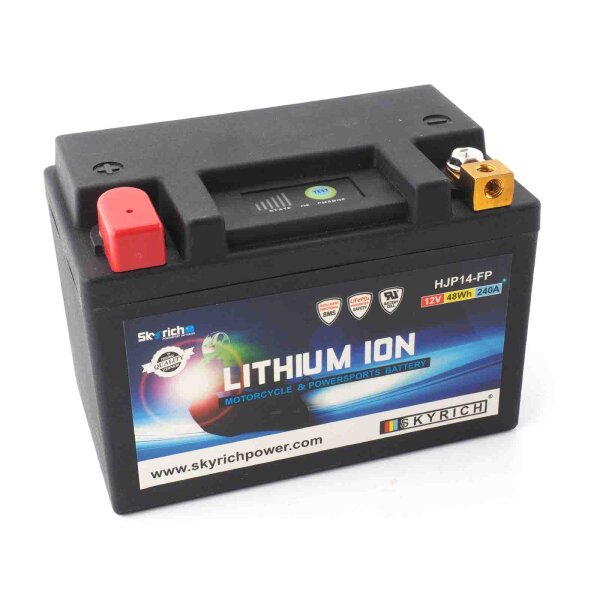 Lithium-Ion motorbike battery HJP14-FP for Suzuki DL 650 A V Strom ABS WC70 2017