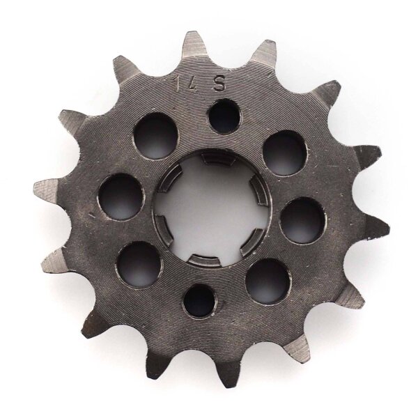 Sprocket steel front 14 teeth for Beta RR 125 LC EH Enduro 4T 2021-