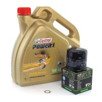 Castrol Engine Oil Change Kit Configurator with Oil... for model: SWM Ace of Spades 125 ABS 4A 2022