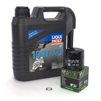 Liqui Moly Engine Oil Change Kit Configurator with Oil... for model: Royal Enfield Bullet 500 2019
