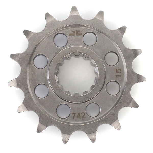Sprocket steel front 15 teeth conversion for Ducati 1198 S (H7) 2009