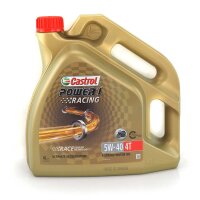 Engine oil Castrol POWER1 Racing 4T 5W-40 4l for model: SWM Ace of Spades 125 ABS 4A 2022