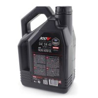 Engine oil MOTUL 300V 4T Factory Line Road Racing 5W40 4l for model: SWM Ace of Spades 125 ABS 4A 2022