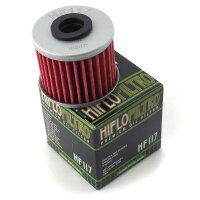 Gearbox oilfilter Hiflo HF117 for model: Honda CRF 1100 L Africa Twin Adventure Sports DCT SD09 2021