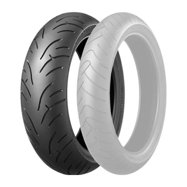 Tyre Bridgestone Battlax BT-023 150/70-17 (69W) (Z)W for BMW F 650 800 GS ABS (E8GS/K72) 2009