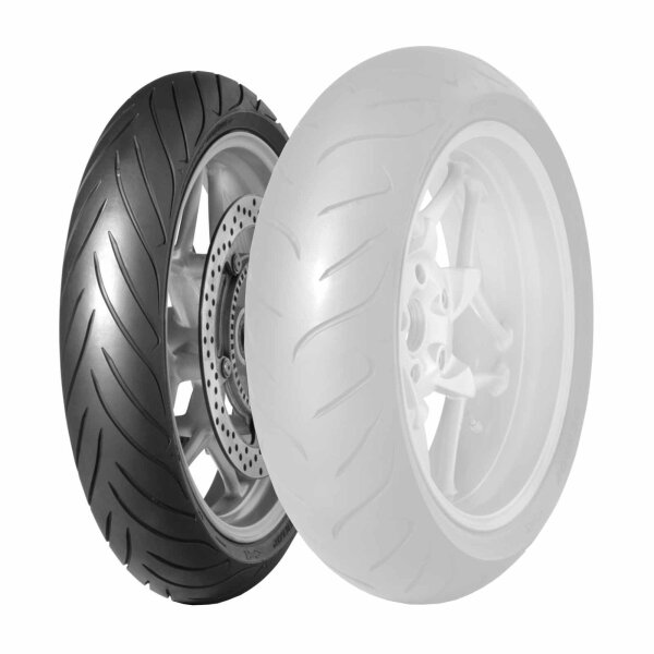 Tyre Dunlop Sportmax Roadsmart II 120/70-17 (58W) (Z)W for Ducati Hypermotard 950 RVE 2B 2024