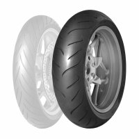 Tyre Dunlop Sportmax Roadsmart II 180/55-17 (73W) (Z)W for model: Aprilia SL 900 Shiver ABS KH 2021