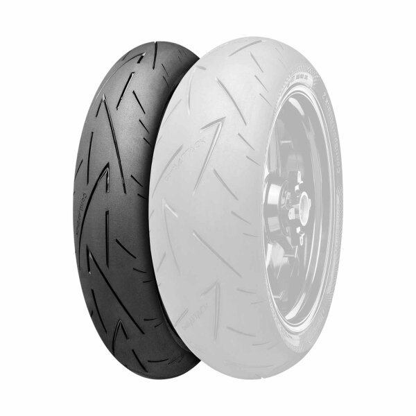 Tyre Continental ContiSportAttack 2 120/70-17 (58W) (Z)W for Honda CB 1000 RA ABS SC60 2009