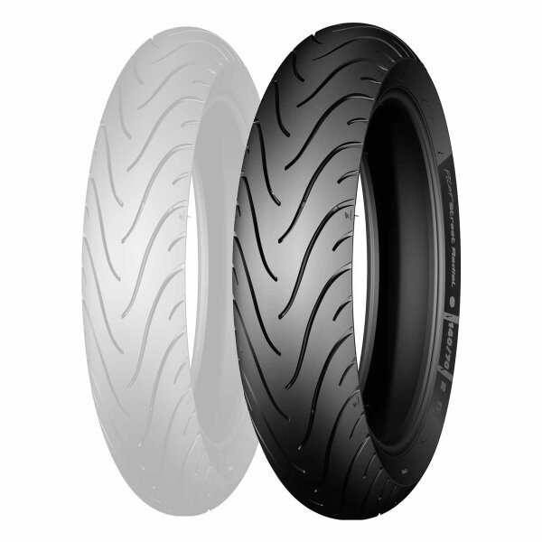 Tyre Michelin Pilot Street (TL/TT) 130/70-17 62S for Kawasaki GPZ 500 S EX500DE 1999-2003