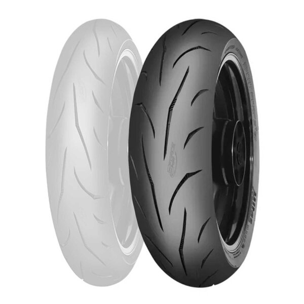 Tyre Mitas Sport Force+ 180/55-17 73W for Aprilia SXV 550 VS Supermoto 2010