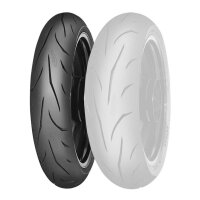 Tyre Mitas Sport Force+ 120/70-17 58W for model: Yamaha Tracer 9 GT ABS RN70 2024