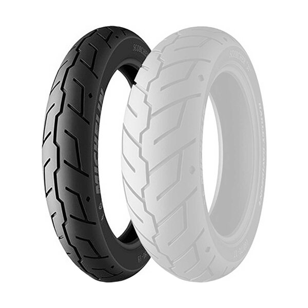 Tyre Michelin Scorcher 31 (TL/TT) 100/90-19 57H for Harley Davidson Dyna Low Rider 88 FXDL 2000