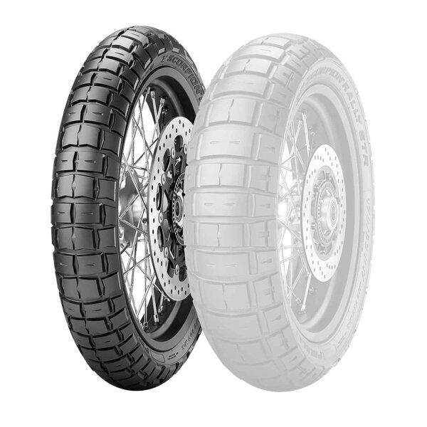 Tyre Pirelli Scorpion Rally STR M+S 110/80-19 59V for Suzuki DL 650 V Strom WVB1 2010