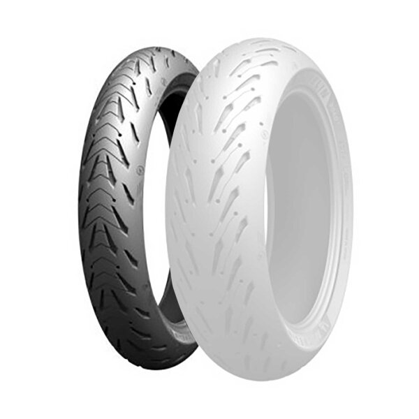 Tyre Michelin Road 5 120/70-17 (58W) (Z)W for Ducati 848 Evo Dark (H6) 2011