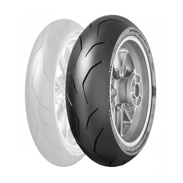 Tyre Dunlop SportSmart TT 180/55-17 (73W) (Z)W for Suzuki GSX R 750 L1 L8 WVC4 2011-2018