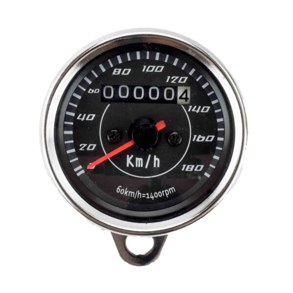 Speedometer 180 km/h Black Dial 60 mm for Honda CB 350 K 1968-1974