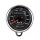 Speedometer 180 km/h Black Dial 60 mm for Daelim VL 125 Daystar 2000-2007