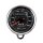 Speedometer 180 km/h Black Dial 60 mm for Honda CB 200 B Disc 1974-1976