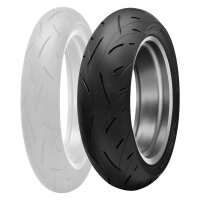 Tyre Dunlop Sportmax Roadsport 2 190/50-17 (73W) (Z)W for model: Kawasaki Z 1000 E ABS ZRT00D 2010