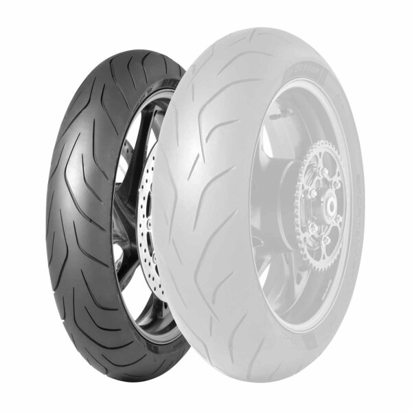 Tyre Dunlop Sportsmart MK3 120/70-17 (58W) (Z)W for Aprilia SXV 550 VS Supermoto 2012