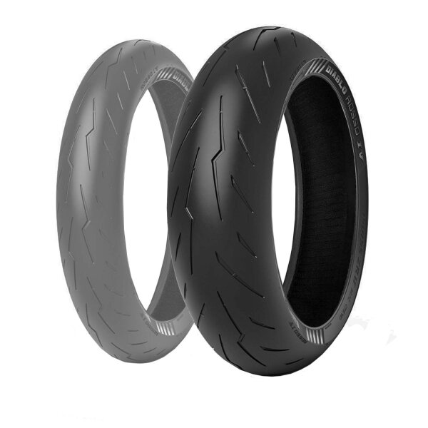 Tyre Pirelli Diablo Rosso IV 190/55-17 75W for Kawasaki Ninja H2 1000 SX SE Performance Tourer ZXT02P 2023