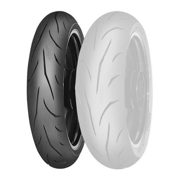 Tyre Mitas Sport Force+ 120/70-17 58W for Kawasaki KLE 650 A Versys LE650A 2009
