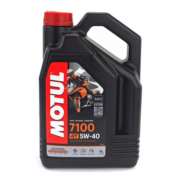 Engine oil MOTUL 7100 4T 5W-40 4l for Honda XL 1000 VA Varadero ABS SD02 2009