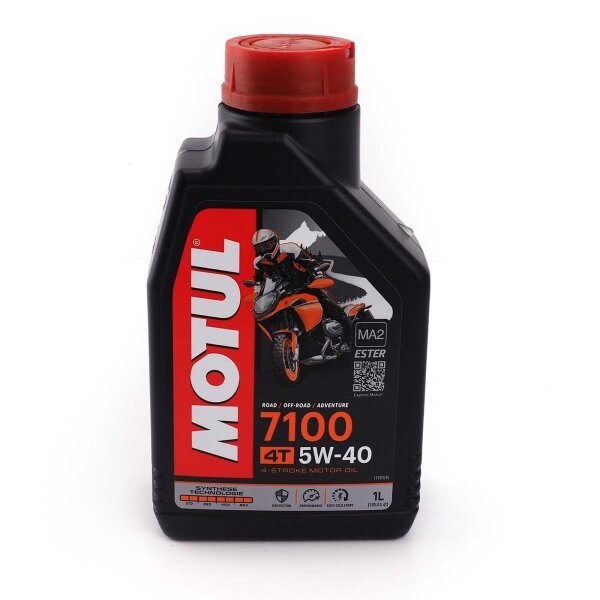 Engine oil MOTUL 7100 4T 5W-40 1l for SWM RS 125 R B2 2018