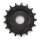 Sprocket steel front rubberised 17 teeth for Triumph Bonneville 900 T100 ABS Black DB02 2018