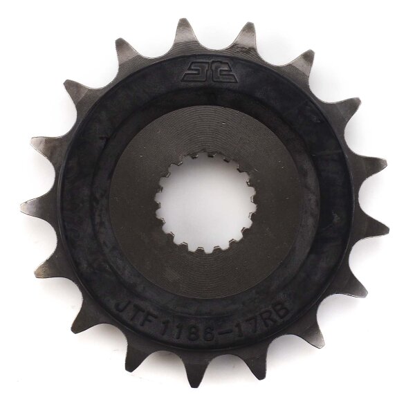 Sprocket steel front 17 teeth for Triumph Bonneville 1200 Bobber black DV01 2016-2021