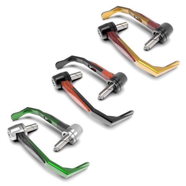 Raximo Lever Guard Set T&Uuml;V approved for Ducati Panigale 1199 S Tricolore H8 2012-2013