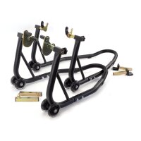 Mounting stand front and rear in set for model: Suzuki SFV 650 A Gladius ABS WVCX 2016