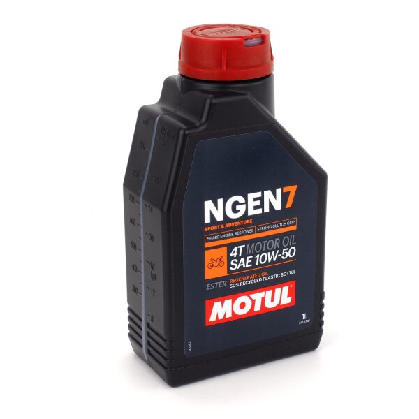 Engine oil MOTUL NGEN 7 10W-50 4T 1l for BMW F 800 GS ABS (E8GS/K72) 2016