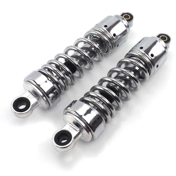 Pair  of Dampers 265 mm RFY Chrome for Honda Z 50 A Monkey 1974-2007