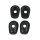 Turn Signal Adapter Plates for Kawasaki Z 1000 E ABS ZRT00D 2012