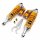 Pair of Shock Absorbers RFY 320 mm top eye down eye for Suzuki TU 125 XTU AZ 1999-2000