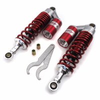 Shock Absorbers RFY 320 mm red top eye down eye for Model:  Benelli 650 650 Quattro 1977-1979