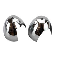 Bottom Speedometer Case Chrome Cups