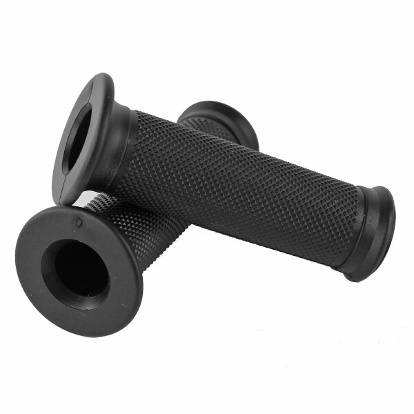 Black Handlebar Grips 22mm 7/8&quot; for Triumph Sprint 900 Trident T300A(362) 1993-1996